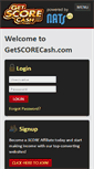 Mobile Screenshot of getscorecash.com